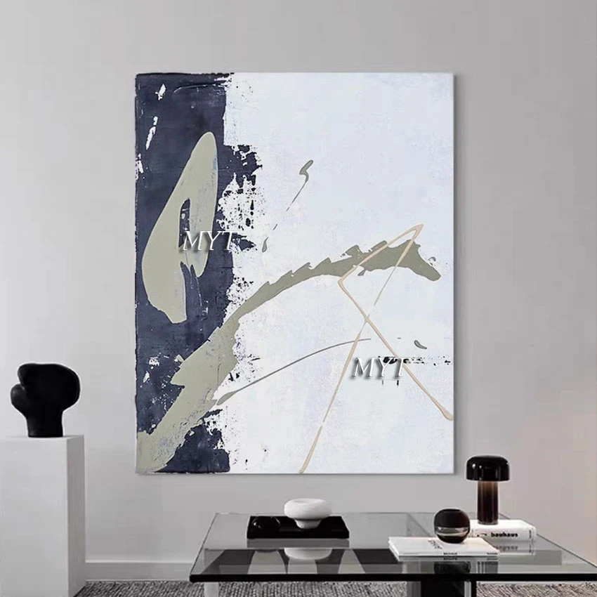 

Modern Creative Design Abstract Canvas Picture Large Size Art Crafts Handmade Painting For House Walls No Framed Decor Artwork