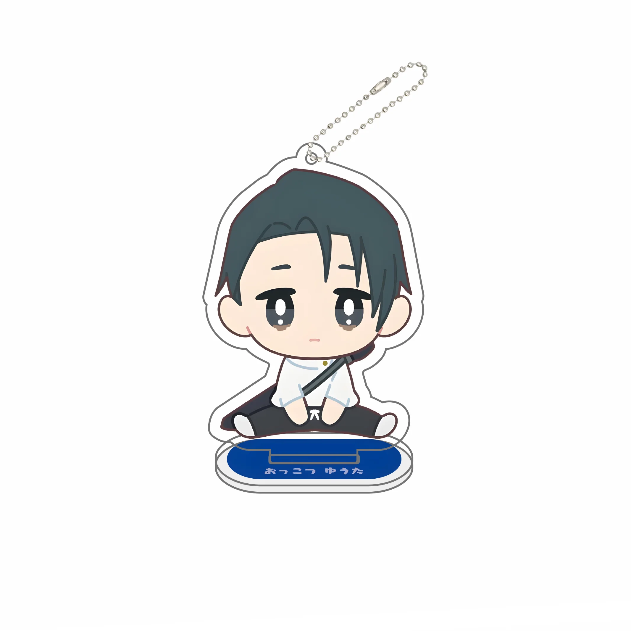 Portachiavi Anime Jjk Yuji Itadori Gojo Satoru Ornamento Decorativo da Scrivania - immagine 6