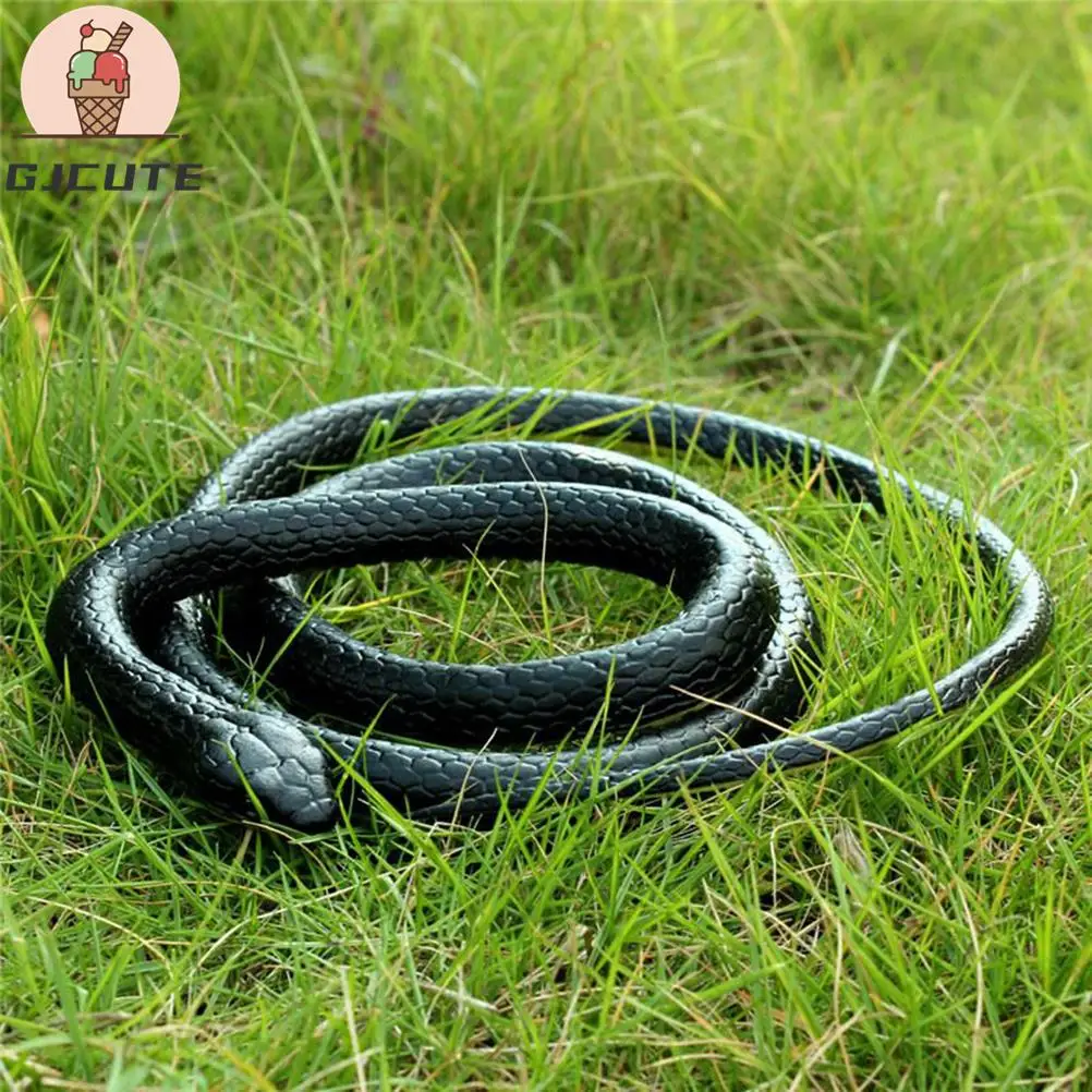 Soft Rubber Toy 130cm Snake Safari Garden Props Joke Prank Gift Novelty and Gag Playing Jokes Toys