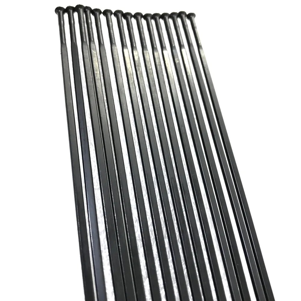 Cheap Pillar PSR Aero 1423 Black Bladed Straight Pull Spokes 6.5g/pc (260mm) J-bend J type Rays with Free Alloy Nipples