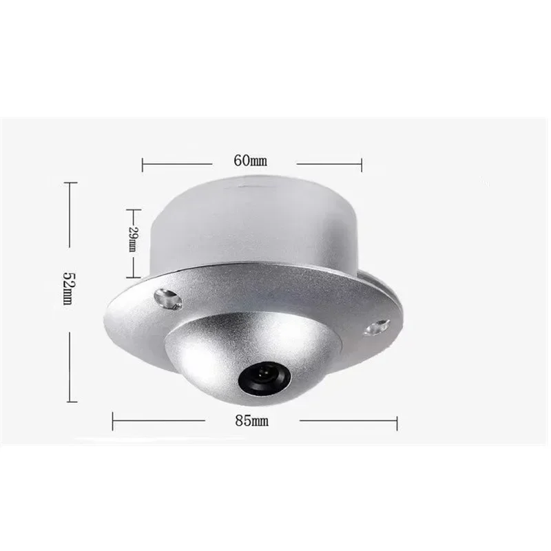 4K H265 Flying Saucer POE Network Surveillance Camera for Elevators HD 4MP and 5MP 8MP Audio Surveillance Camera 3