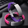 10pcs Stainless Steel Plate Blank To Record Silicone Bracelets Metal Plate Blank For Engrave Silicone Bracelet Mirror Polished 5
