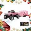 1:64 Speed Mini Off-Road Remote Control Car Alloy Cool Lighting Shock Absorption Children's Desktop Competition Toy Small Gift 6