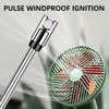 USB Windproof BBQ Lighter 360° Electric Arc Flameless Plasma Ignition Long Kitchen Lighters Gas Lighter for Candle Gas Stove 4