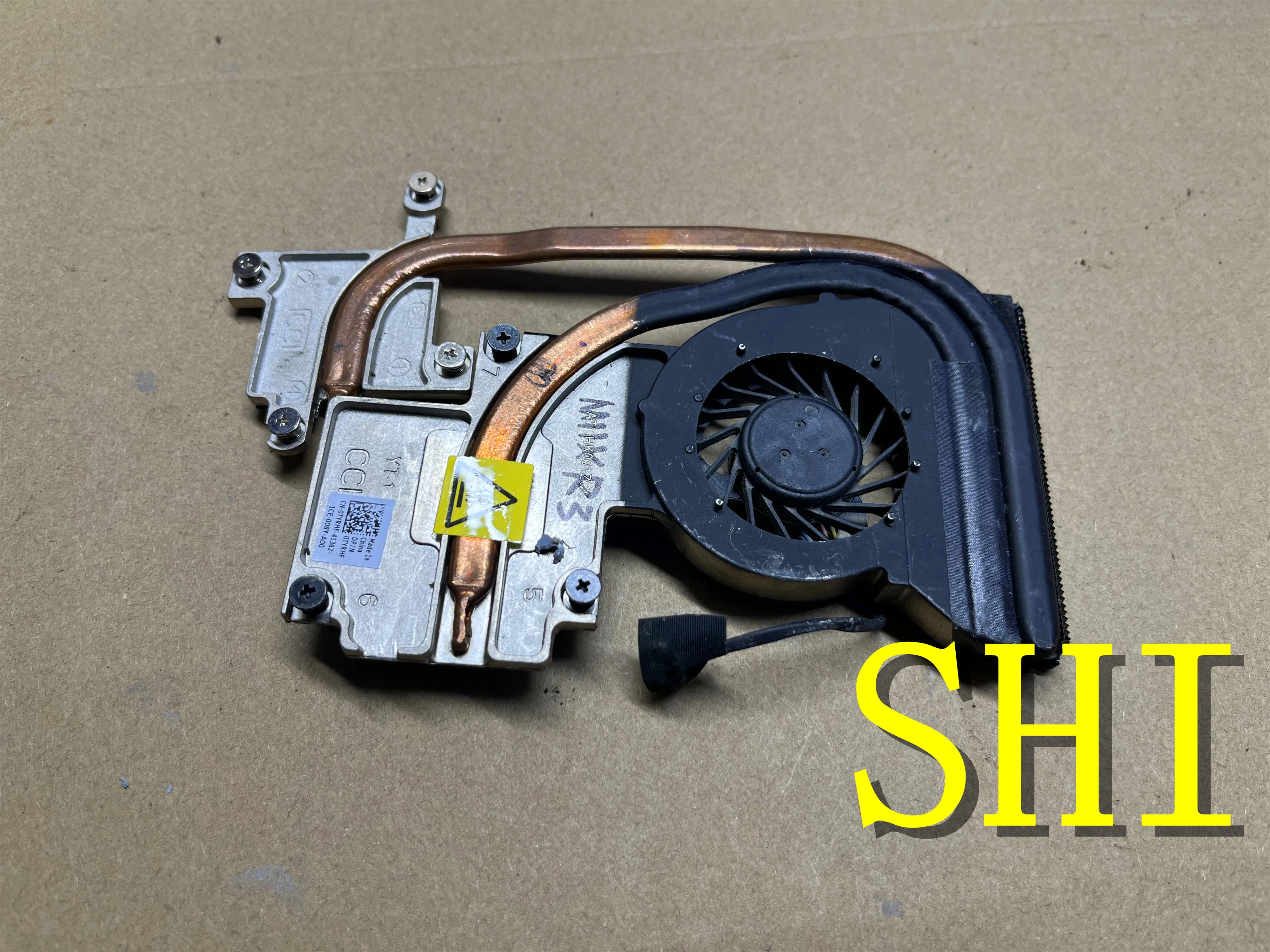 

0TYRHF Used NOKOTION FOR M11X R3 TYRHF Cooling Fan & Heatsink Assembly Radiator Cooler Free Shipping