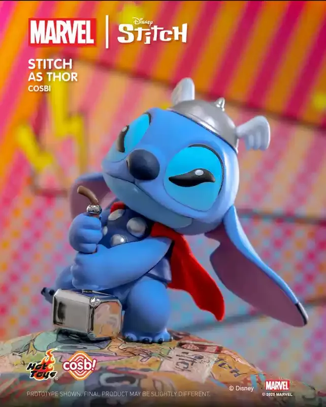 HotToys marvel スティッチ COSBI ぬいぐるみペンダント Hot Toys Marvel Stitch Cosbi Plush Keychain Collection (Full