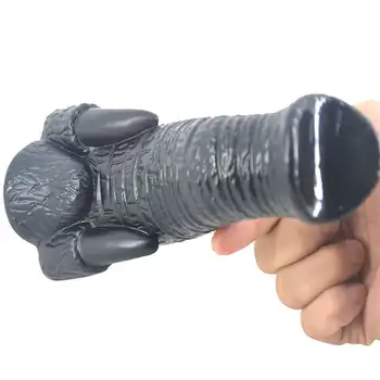 Bead Dildo Penis Fist PenisSleeve Silicone Discreet Pig Penis Toys For Men Masturbation Vibration Adult Games Mans Toys Sm 6
