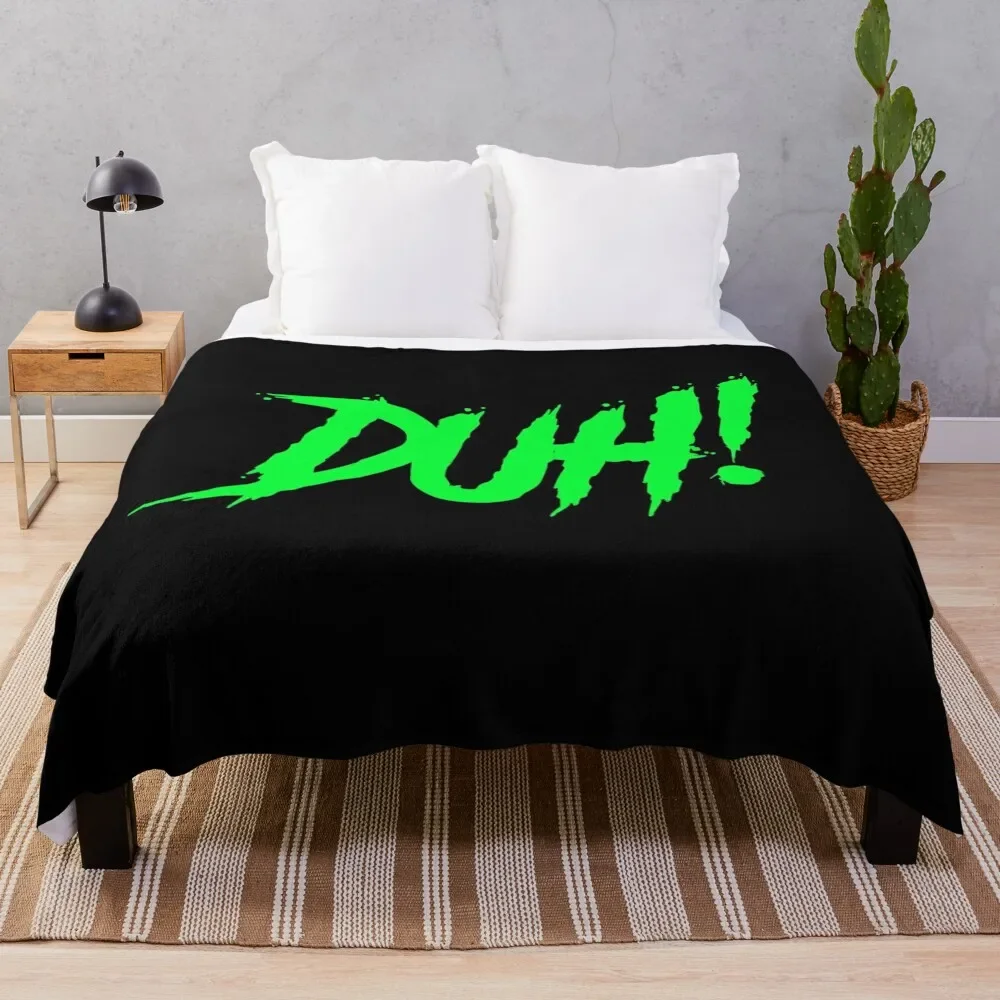 

DUH! Throw Blanket Fluffys Large Tourist Baby Hair Flannel Fabric Blankets