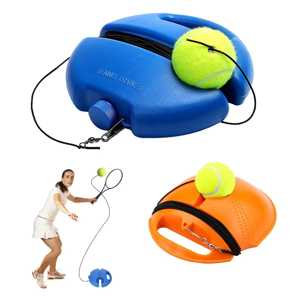 Tennis Accessories Solo Tennis Training Kit Rebound Ball with Long Elastic Rope Rebounder for Self Practice