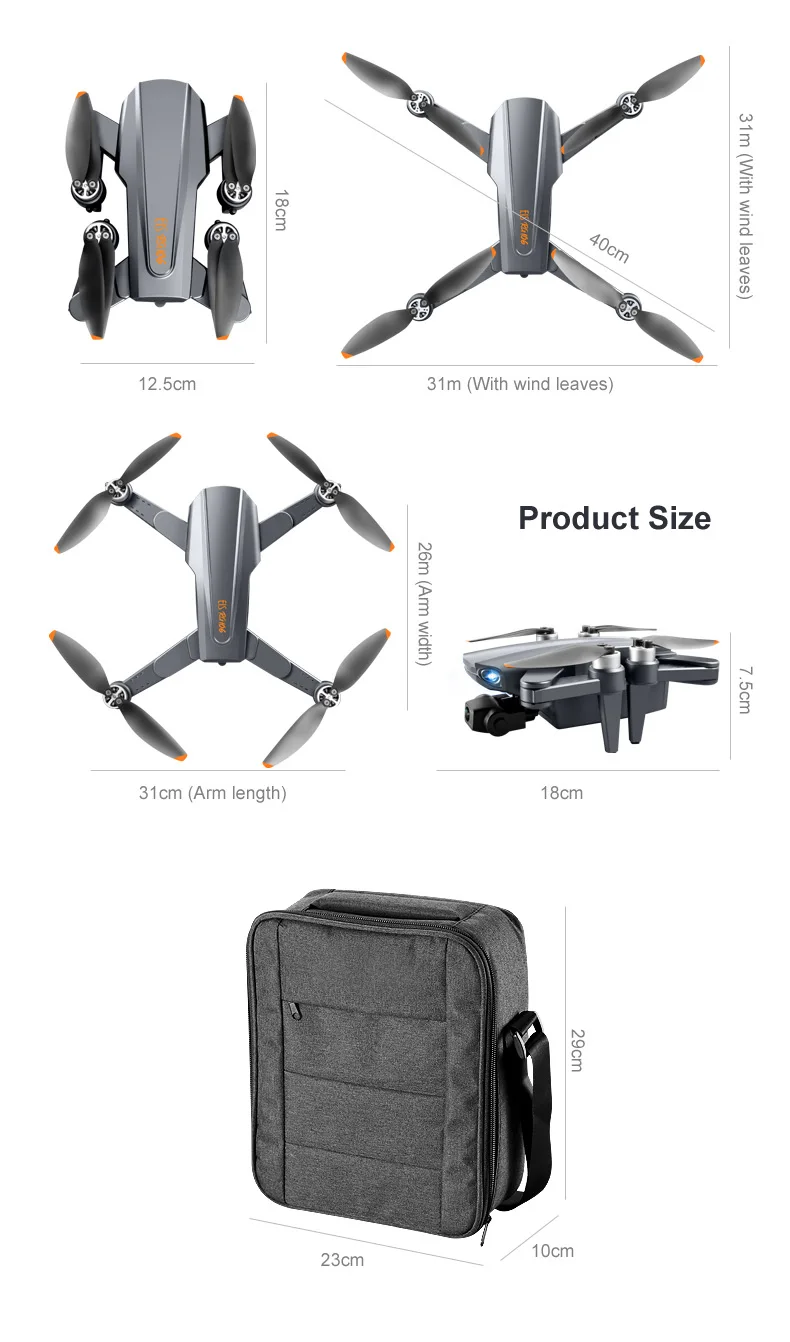 phantom 6ch remote control quadcopter GPS Drone RG106 8K HD Camera 3-Axis Gimbal Anti-Shake Aerial Photography Brushless Motor Aircraft Folding 4K Quadcopter Toys mini rc foldable drone quadcopter