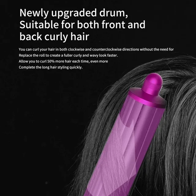 6-in-1 Multi-Function Hair Dryer Curling Iron Straightener Hot Air Comb Styling Kit Salon-like results at home 2