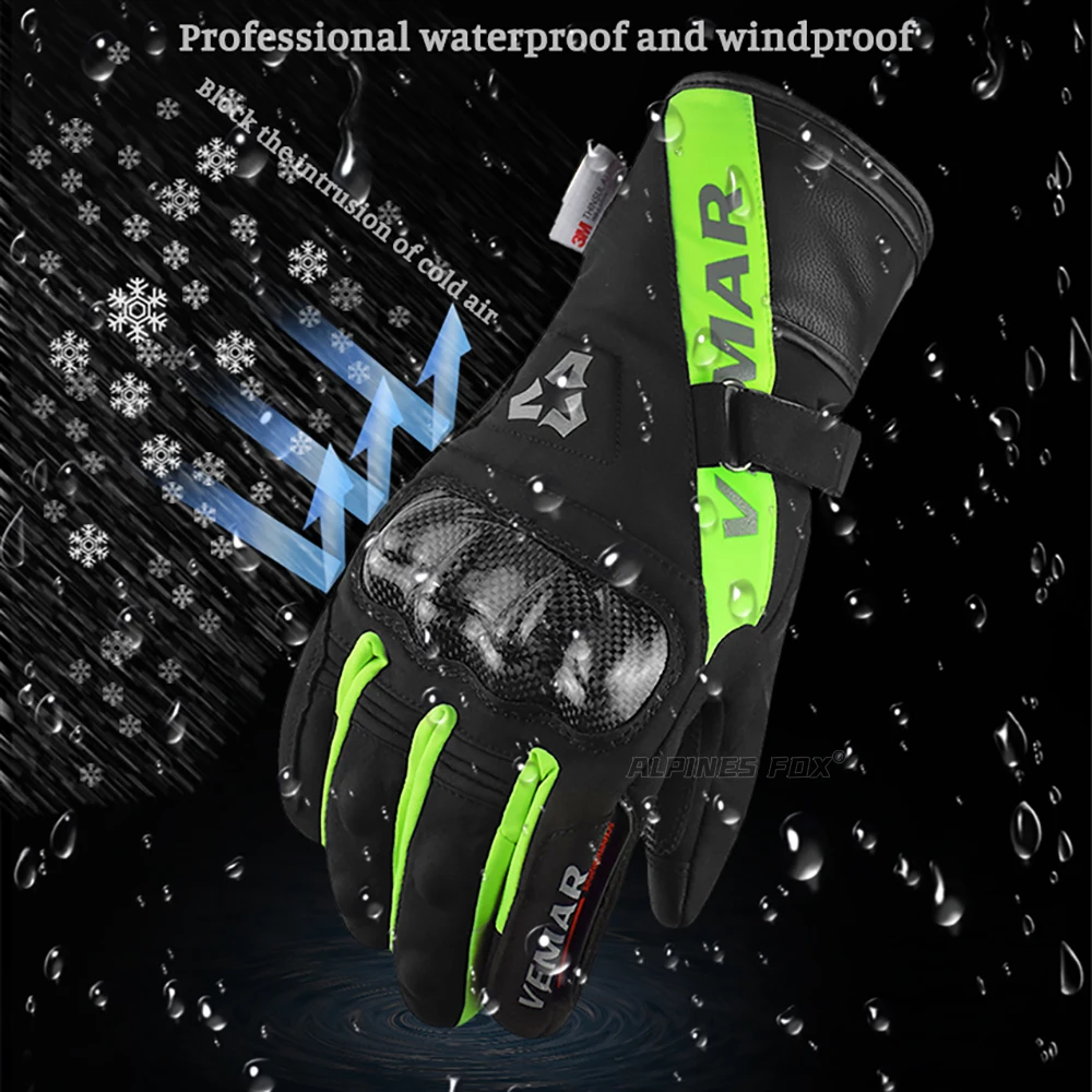 �ܿ� ���ο� ������� �尩 ���� 100% ��� ������� �¸� Guantes Moto Luvas Motocross Glove Carbon Firber protection