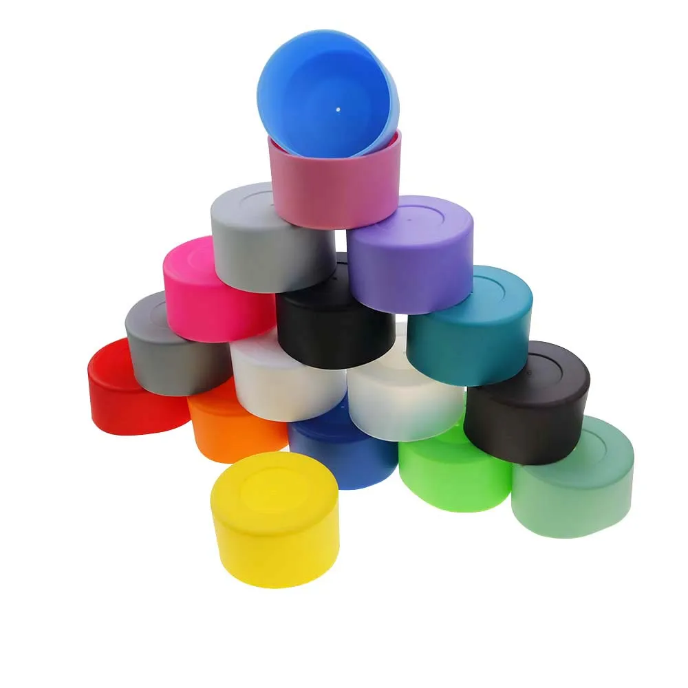 9cm Wasser Tasse Matte Silikon Thermos Bahnen 90mm Tasse Boden Ring Tragen Beständig Shatter Beständig Untere Abdeckung Coaster – Detail 9