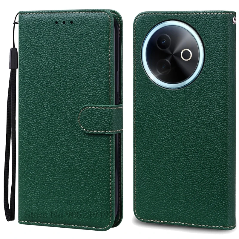 Elegant Leather Flip Wallet Phone Case - Stand Book Cover, Protective Shell Coque