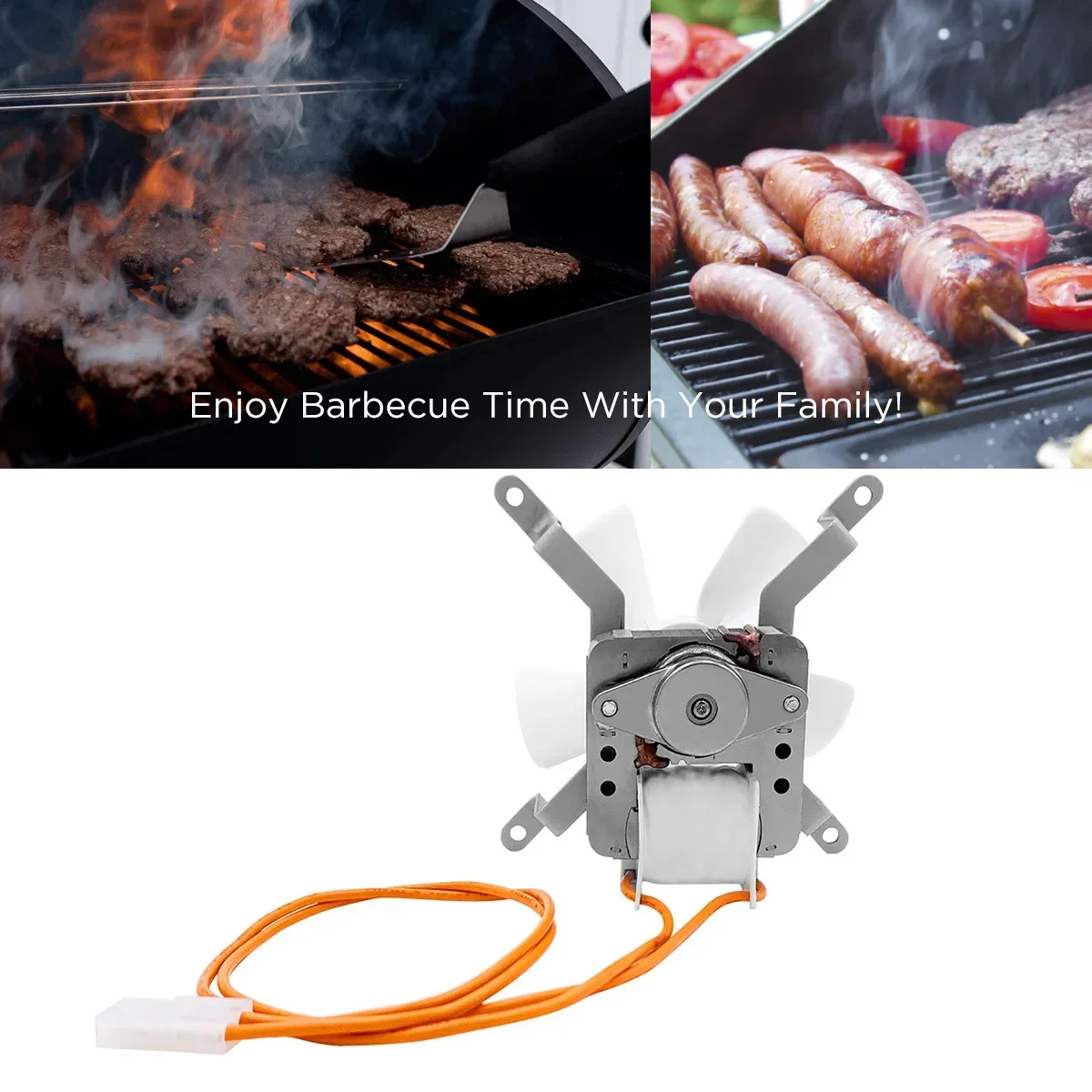 Fan motor replacement fan kit grill induction parts for all Pit Boss & Traeger wood pellet grills Sam's Club pellet grills grill motor replacement