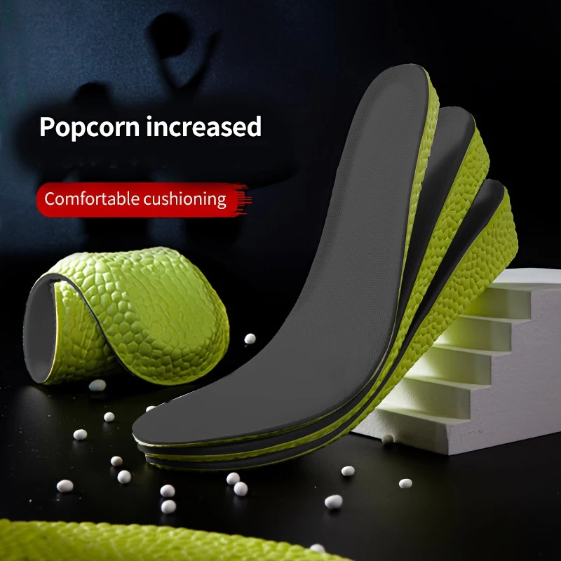Height Increase Invisible Insoles For Feet 1.5-3.5cm Height Lift Adjustable Cut Shoes Heel Insert