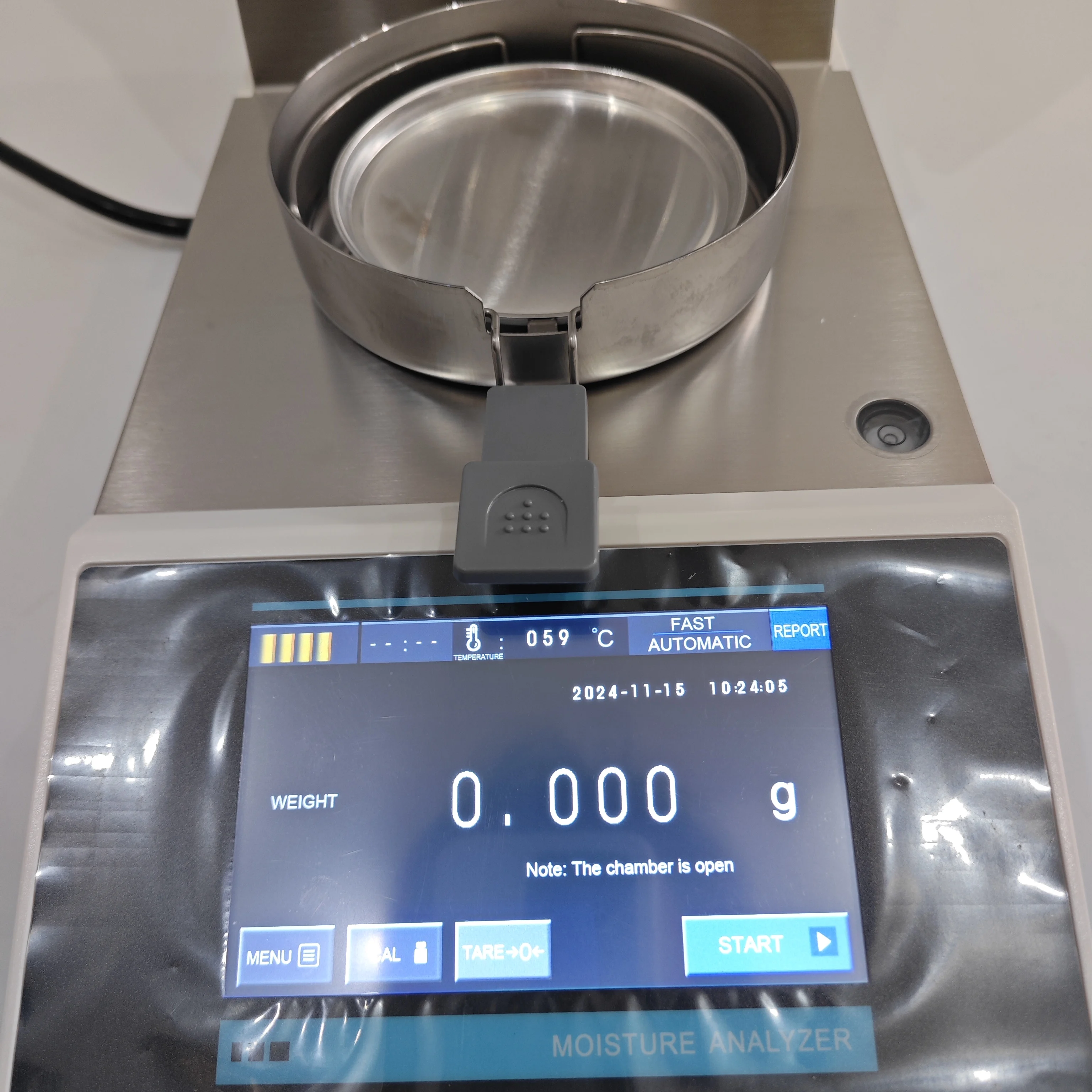 Automatic Halogen Heating Moisture Meter Analyzer Tester 50g/0.005 100g/0.005 grain moisture meter