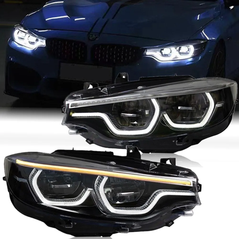 2pc-Car-Led-Front-Lights-For-BMW-F32-Led-Headlights-4-Series-428i-435i ...