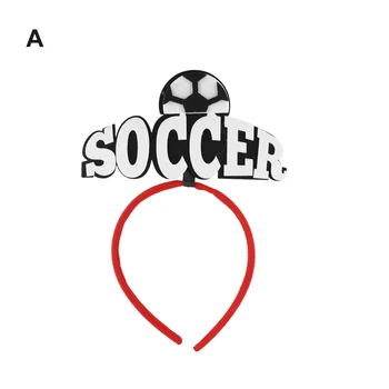 축구 경기 응원 모자, 축구 팬 용품, 머리띠 2024, 유럽 컵 축구 머리띠, 팬 응원 소품 도구