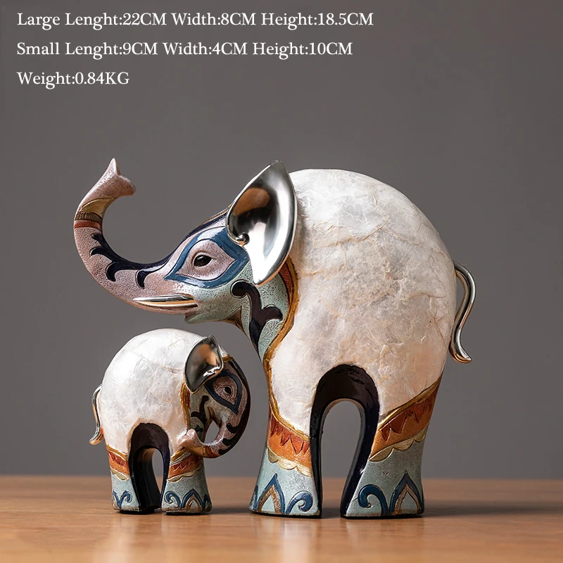 2 Pcs Elephant C