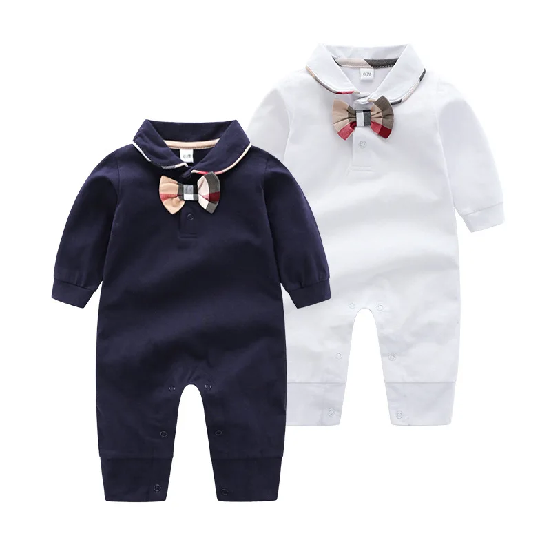 

New high quality Fashion cartoon style newborn baby boy girl romper long-sleeved toddler christmas baby christmas clothes