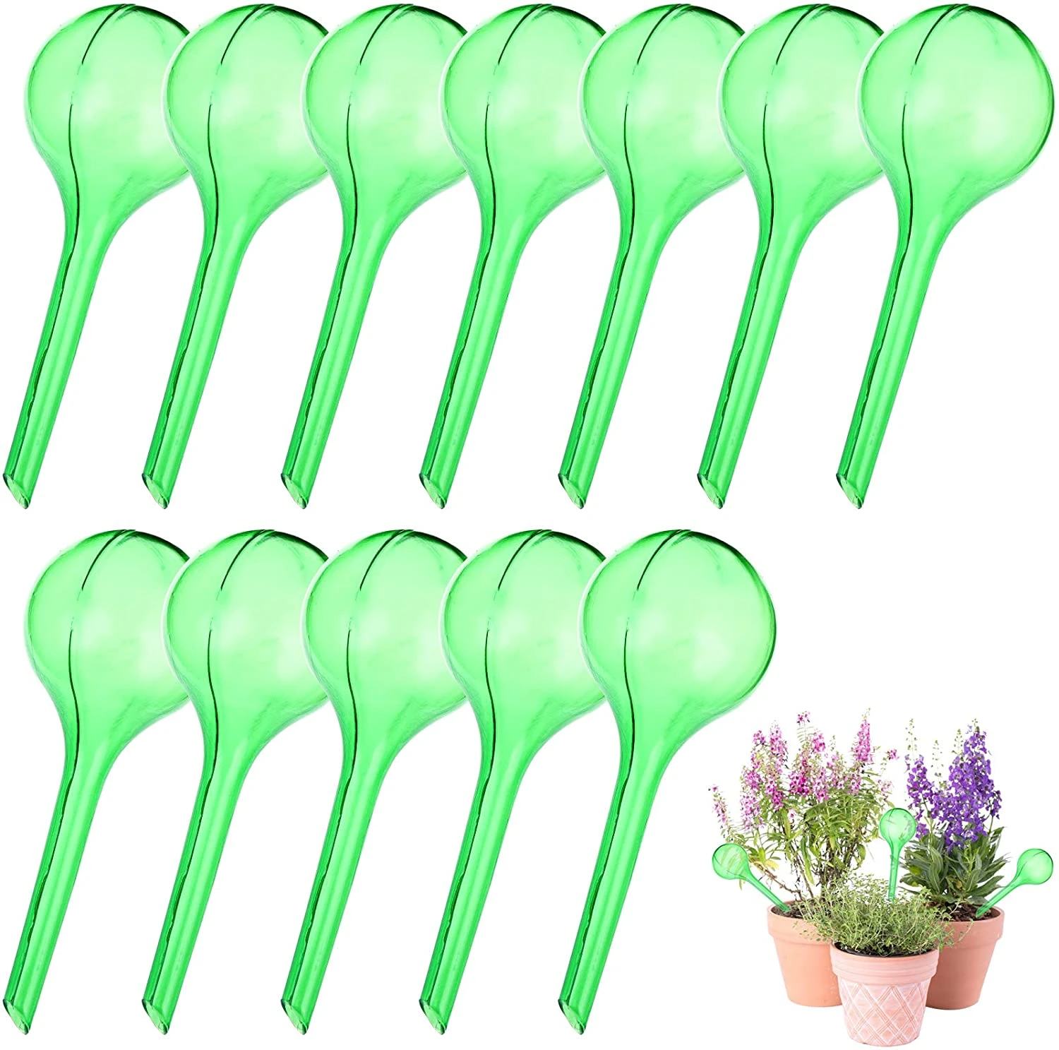 3/5/12PCS Automatic Plant Watering Bulbs Self Watering Balls House Garden Water Can Houseplant Device Drip Irrigation System