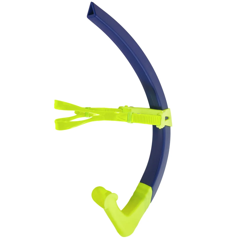 Swimming Training Snorkel Tube Front Breathing Tube Center Mount Silicone Mouthpiece Adult Freestyle Breathing