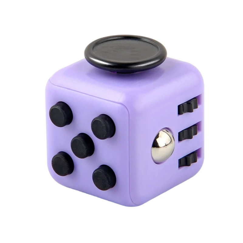 Anti Stress Toys Fidget Toys Mini Fingertip Toy Decompression Toy Hand Pinching Venting Anti Irritability Anxiety 6sided Playable Decompression Finger Tip Dice Magic Cube