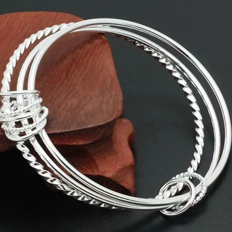 

2023 Новый Популярный титановый розовый Золотой 316L браслет из нержавеющей стали для мужчин и женщин 14