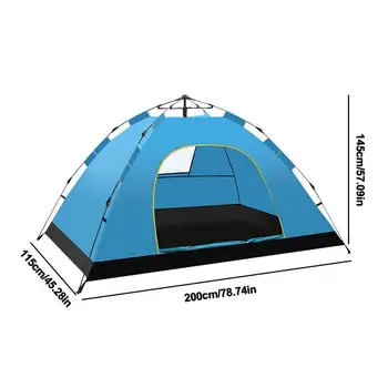 1-2 Person Tent Ultralight Waterproof Automatic Tent Portable 3 Season Backpacking Tent Outdoor Hiking Travelling Camping Tent 5