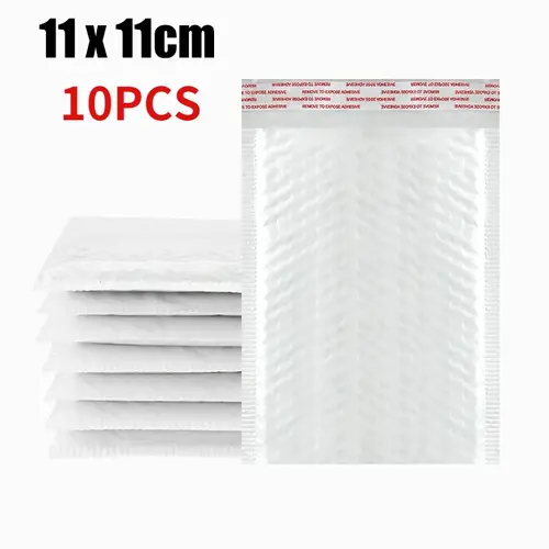 10-50Pcs Bubble Envelopes White Foam Shipping Bags Poly Bubble Mailers Pad Self Seal Packing Bags 11cm 15cm 23cm Wholesale - Image 17
