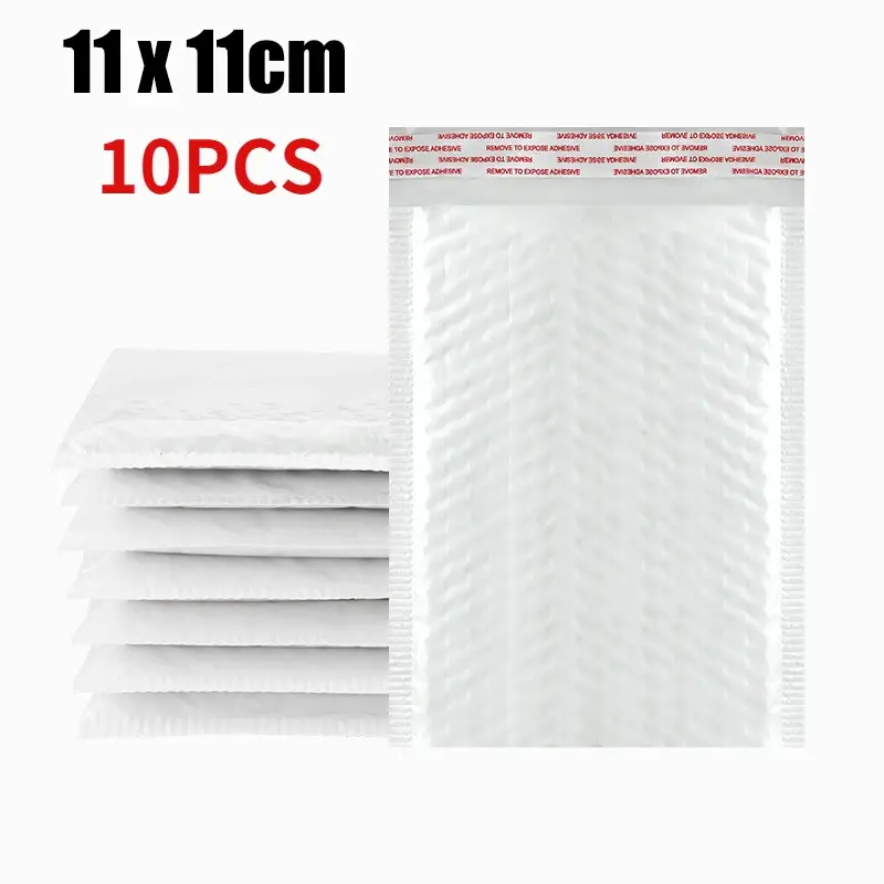 10-50Pcs Bubble Envelopes White Foam Shipping Bags Poly Bubble Mailers Pad Self Seal Packing Bags 11cm 15cm 23cm Wholesale - Image 17