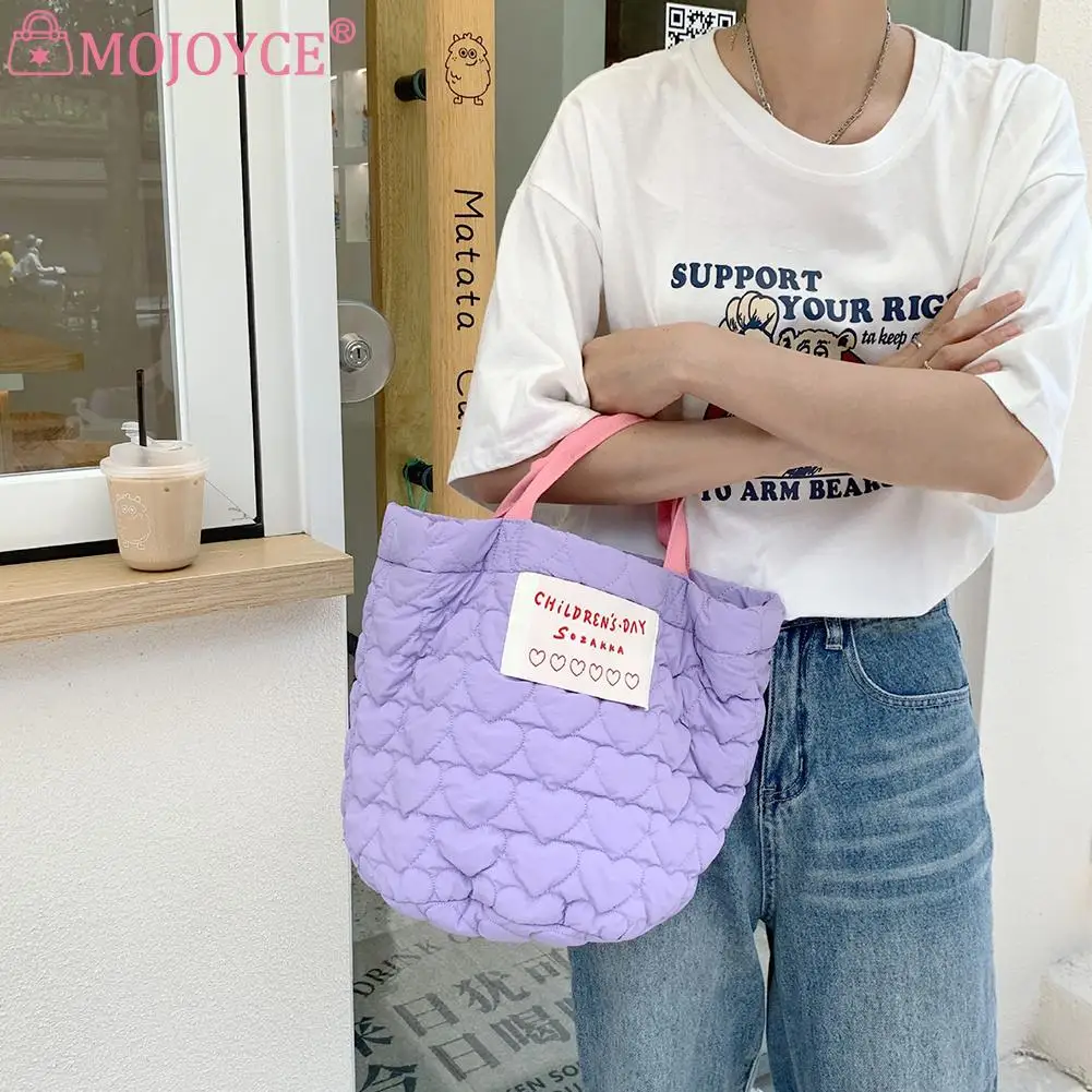 【関税込】 キルティングバケットバッグ - ペールバニラ Amazon | ZYHARUKO 女性用バッグ Lサイズ キルティングパファー