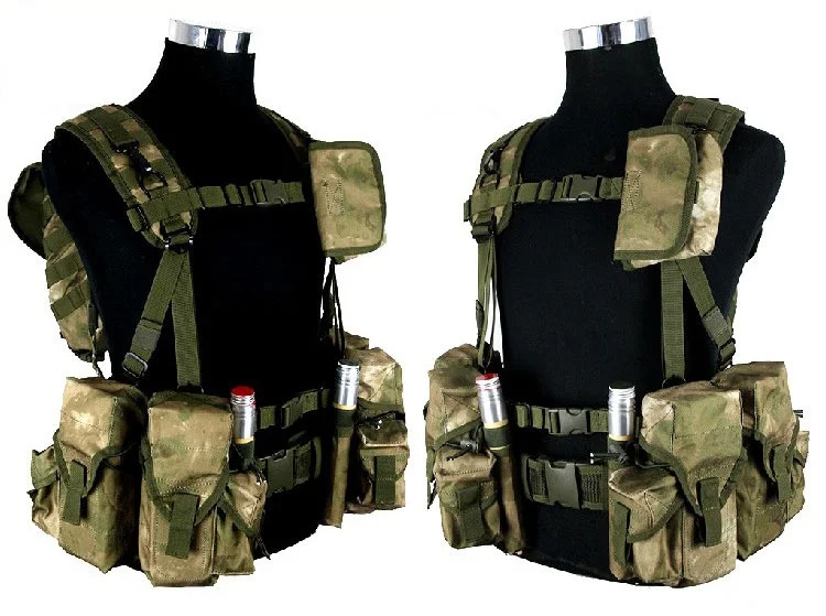 宅配便配送 スメルシ Smersh Vest ODカラー ロシア軍 AKベスト レプリカ 個人装備