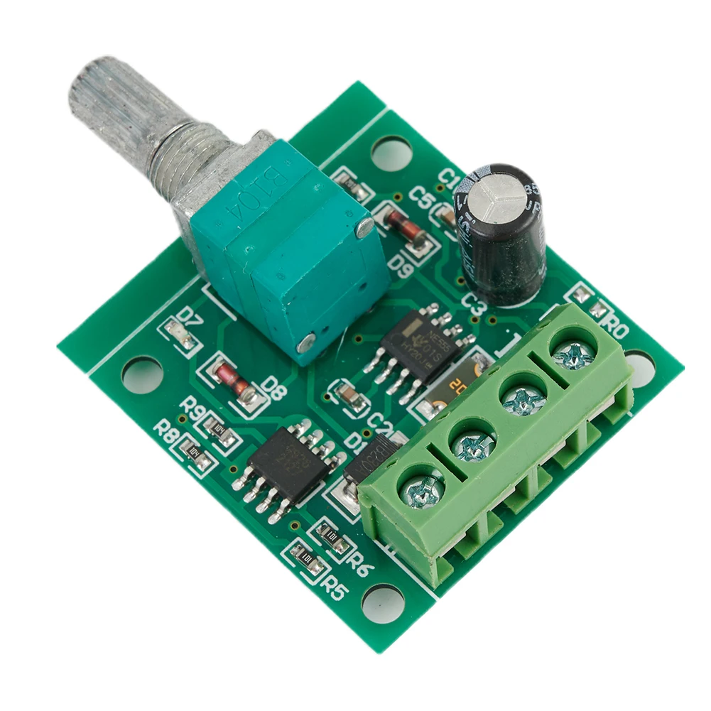 DC Motor 1.8/3/5/6/12V PWM Speed Controller Potentiometer Knob Switch Kit Speed Regulator LED Dimmer Power Voltage Controller