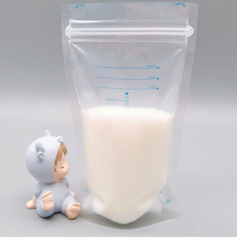 Sac de stockage de lait maternel pour maman, 30 sacs de stockage de lait  maternel 250ml, sacs de stockage de qualité alimentaire pour congélateur de  bébé - AliExpress