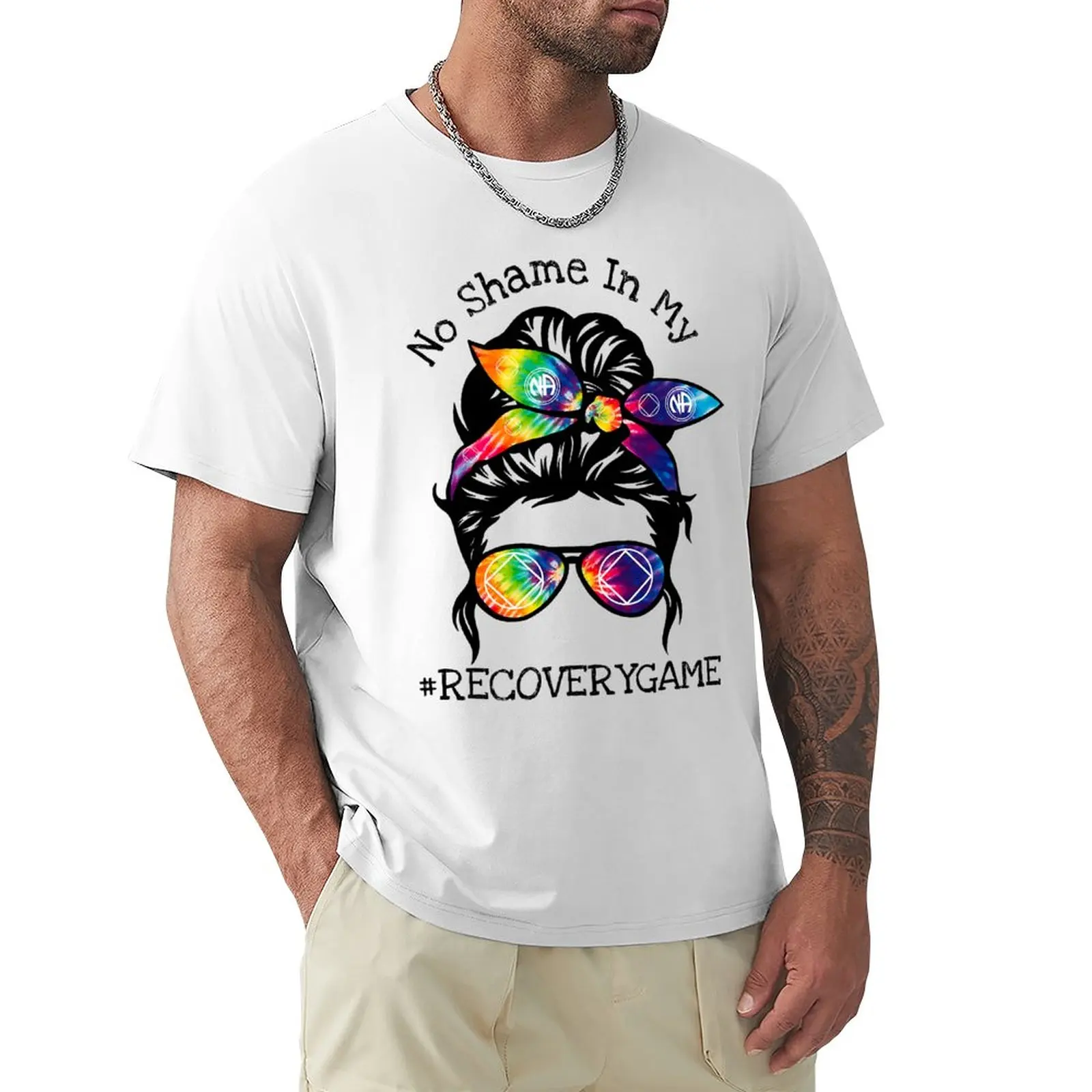 

NarcoticsWomens Sobriety Gifts AA NA T-Shirt summer tops tops men clothings