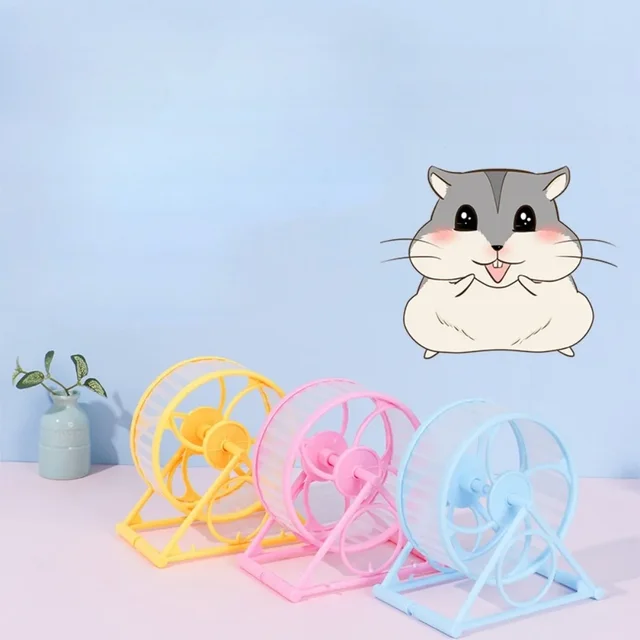 Roue de course pour hamster et overd'inde, 1 pièce, accessoire de sport, jouet 2
