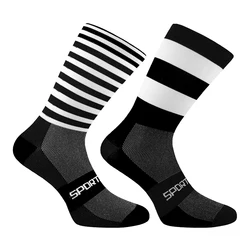 TIMUBIKE High-Performance Compression Sports Socks - Comfortable & Breathable Mesh for Active Lifestyles (Cai-honglan)