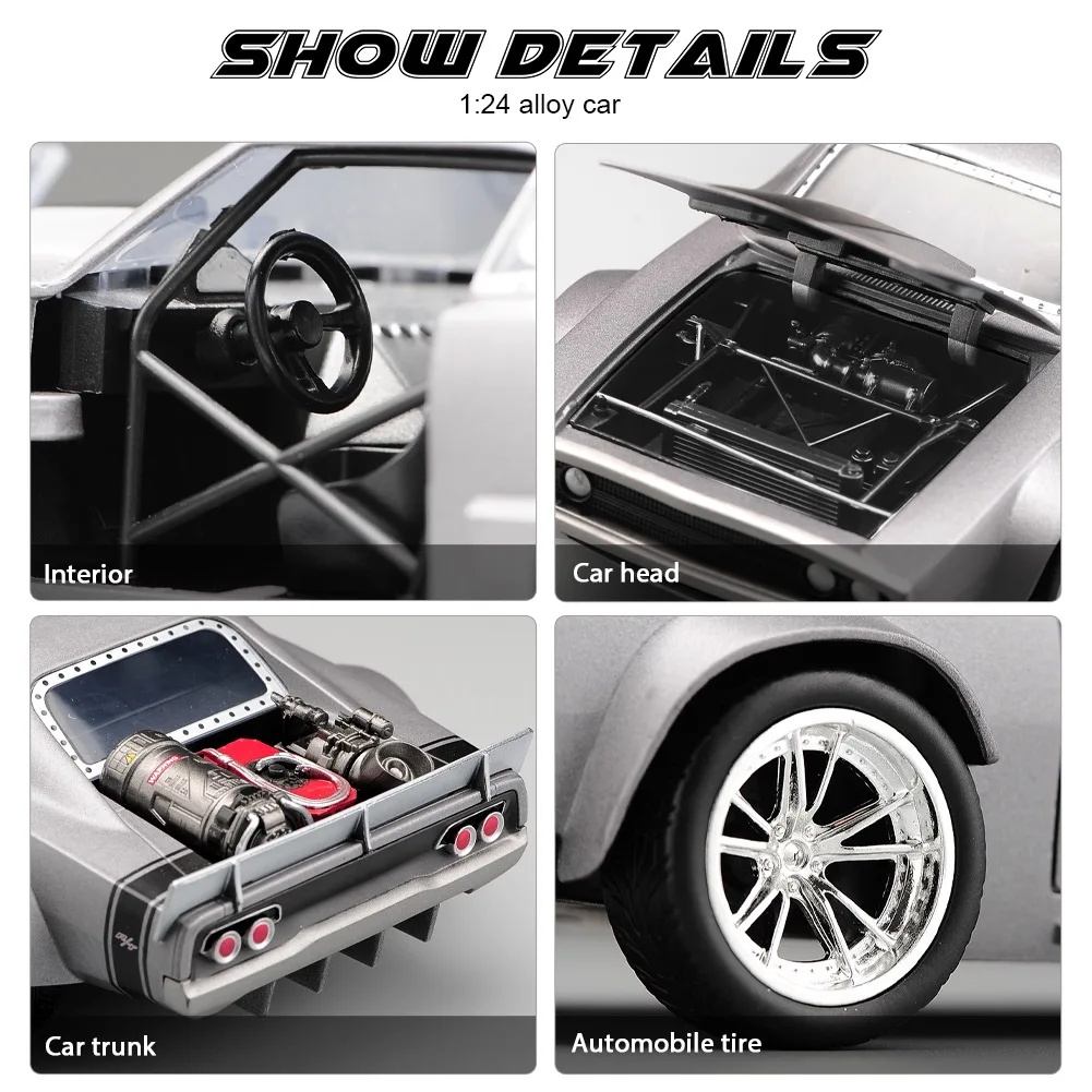 ミニカー 1:24 FAST &amp; FURIOUS DIECAST MINICAR DOM&#39;S ICE CHARGER dwos6rj Dom\'s Ice Charger \Fast \u0026 Furious\