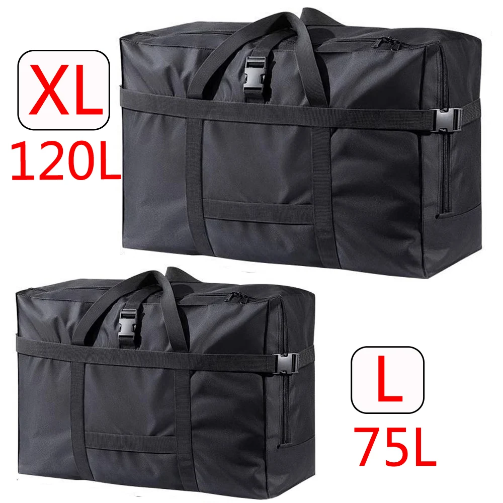 Heavy-duty Moving Bag Large Capacity Household Storage Bags Thickened Oxford Travel Bag Blanket Pack Storage Organizing Luggage