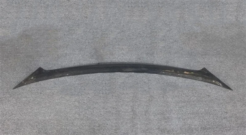 For Porsche Cayenne 985.2 GTS 2015 2016 2017 Real Carbon Fiber Spoiler High Quality Rear Wing Trunk Door Spoilers Top Splitter - - Racext 25