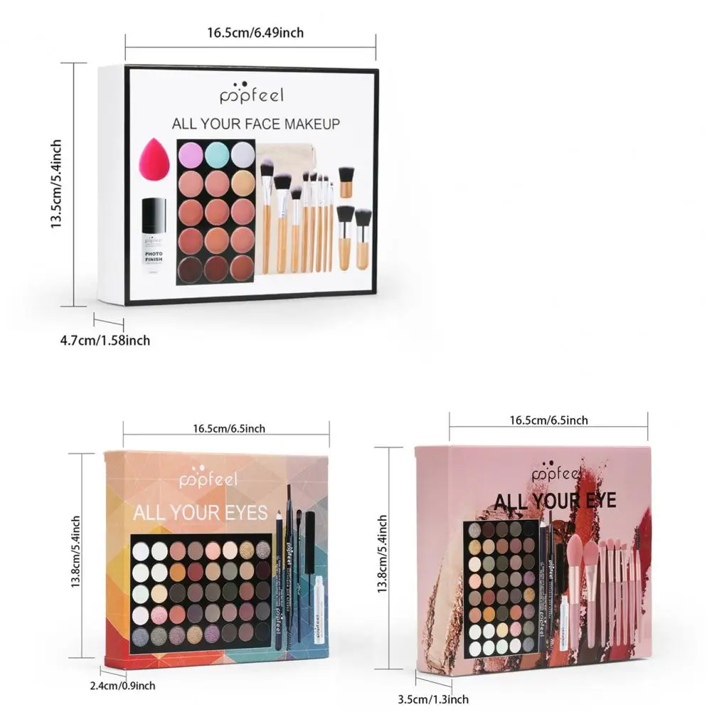 Eyeshadow Palette Set Natural Pigmented Eyeshadow Set 40 Color Palette Makeup Tool for Beginners for Shading