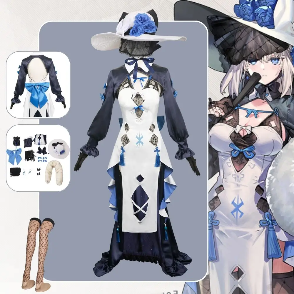 

FGO Fate Grand Order Morgan le Fay Cosplay Fantasia Costume Disguise for Adult Women Dress Anime Outfits Halloween Carnival Suit