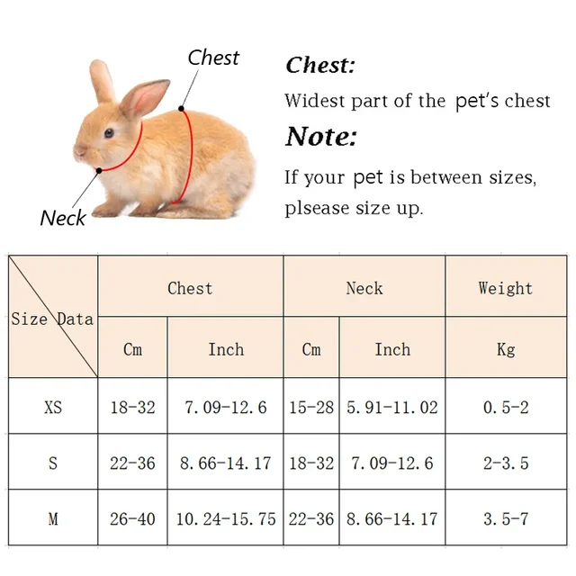 Cute Angel Wing Pet Rabbit Harness and Leash for Cats Rabbits Personalized Rabbit Harnesses Bunny Accessories Hamster Clothes 6