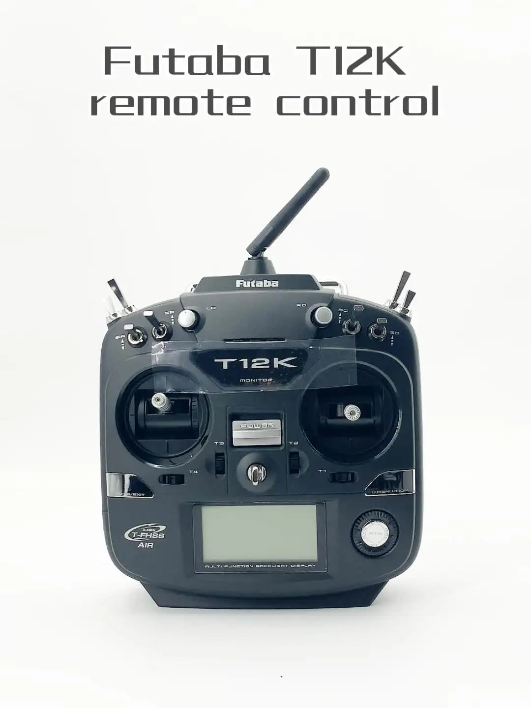 Futaba T12K 2.4G 12-Channels Remote Control With R3008SB Receiver