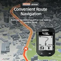 Igpsport bsc200 gps מחשב אופניים מד מד מהירות מסלול ניווט אלחוטי + bloetth5.0 אביזרים 3