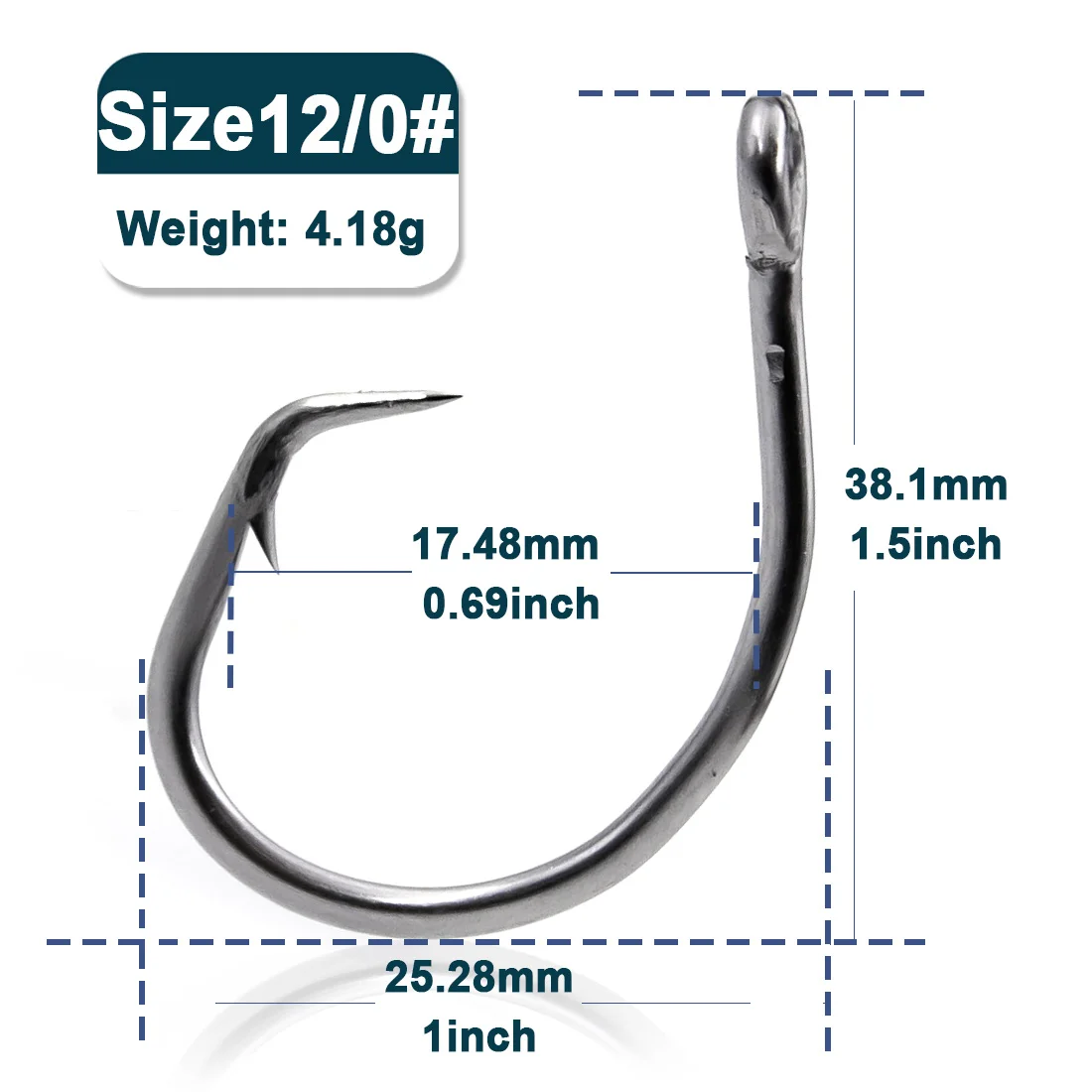 Isca De Pesca Ocean Cat - Para Água Salgada, 120g A 500g, Com Gancho Resistente