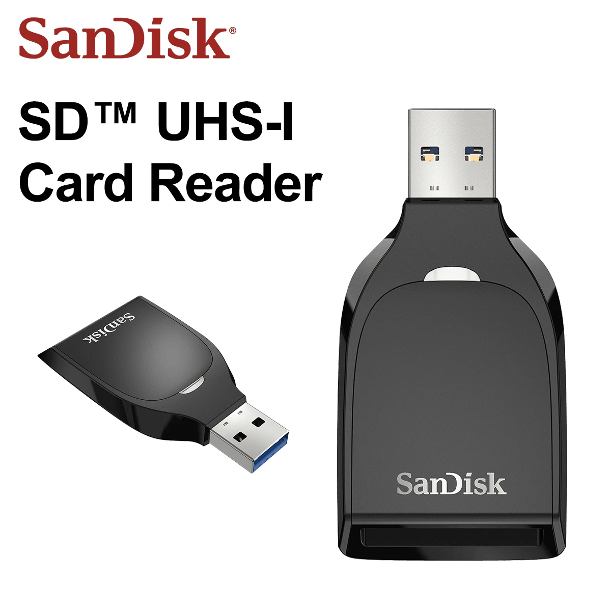 SanDisk C531 170MB/s 속도 USB 3.0 SD UHS-I 카드 리더기 (SD, SDHC, SDXC 메모리 카드용) 플러그 앤 플레이 사진 및 비디오 전송 어댑터