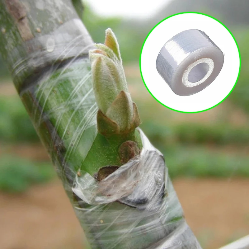 PE Grafting Tape Film Self-adhesive Portable Garden Tree Plants Seedlings Grafting Supplies Stretchable Eco-friendly 2/3/4cm grafting tape